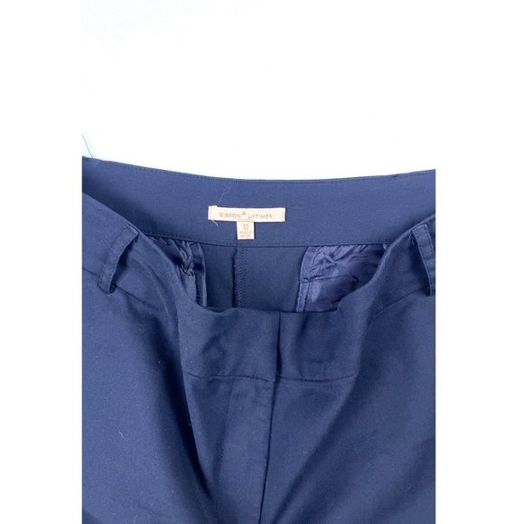Anthropologie Gibson Latimer Navy Blue Tailored Shorts - Picture 5 of 7